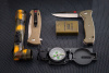 Нож складной AL MAR S.E.R.E. 2020 G 3,6" Combo (Coyote G10; клинок: сталь D2)